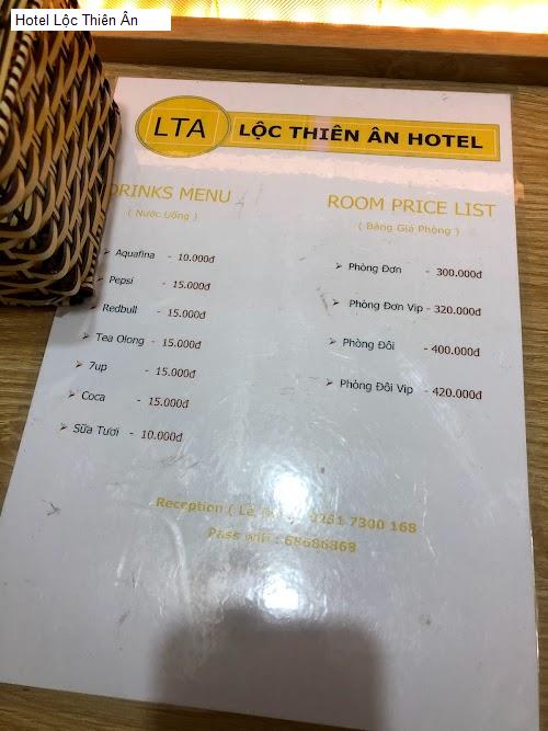 Cảnh quan Hotel Lộc Thiên Ân