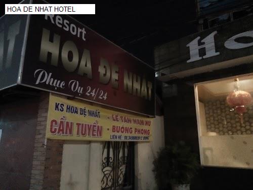 Chất lượng HOA DE NHAT HOTEL