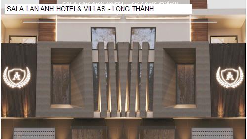 Vị trí SALA LAN ANH HOTEL& VILLAS - LONG THÀNH