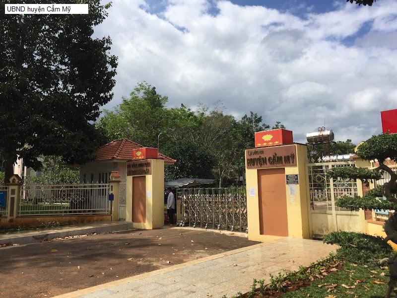 UBND huyện Cẩm Mỹ