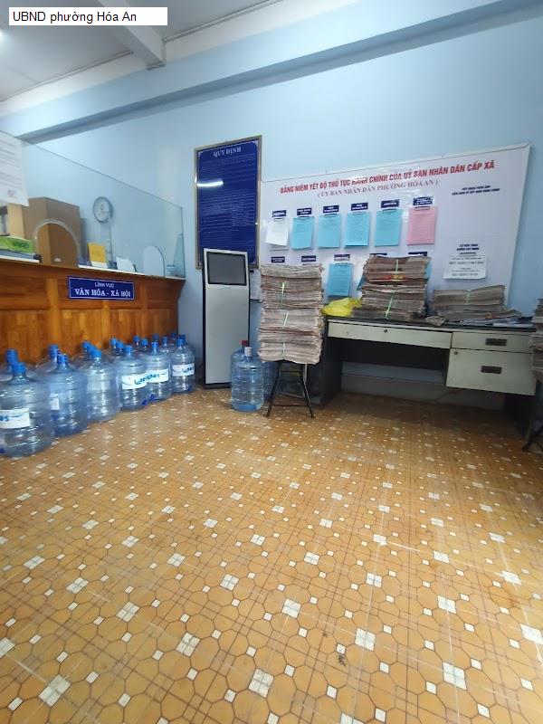 UBND phường Hóa An