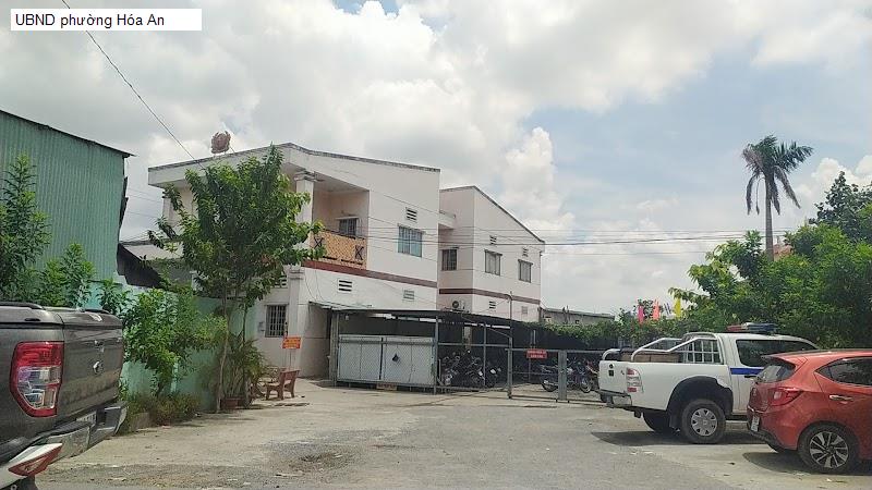 UBND phường Hóa An