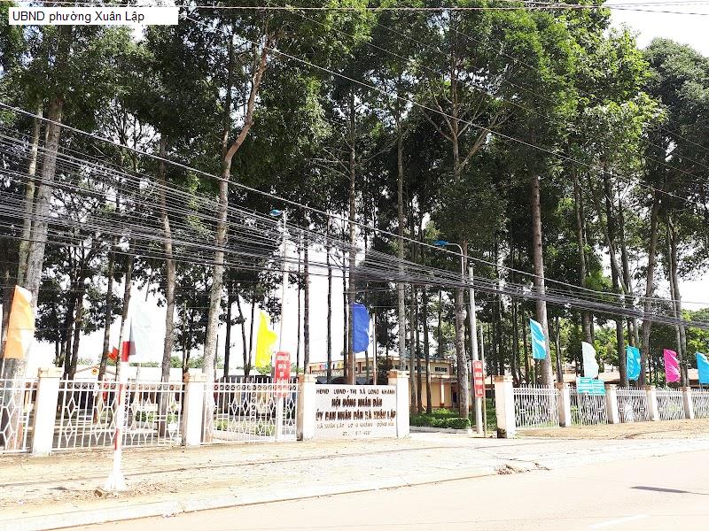 UBND phường Xuân Lập
