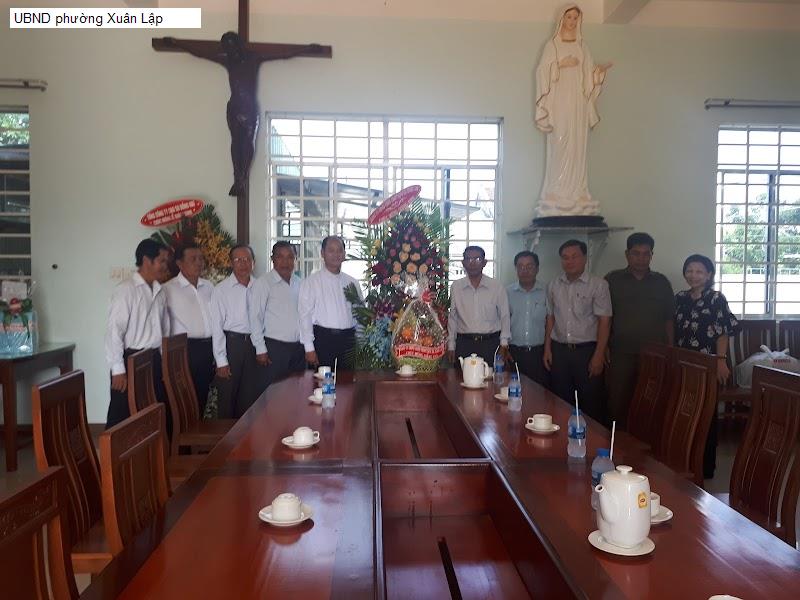 UBND phường Xuân Lập