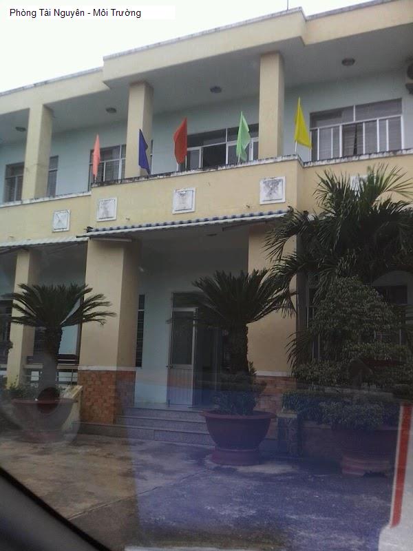 Phòng Tài Nguyên - Môi Trường