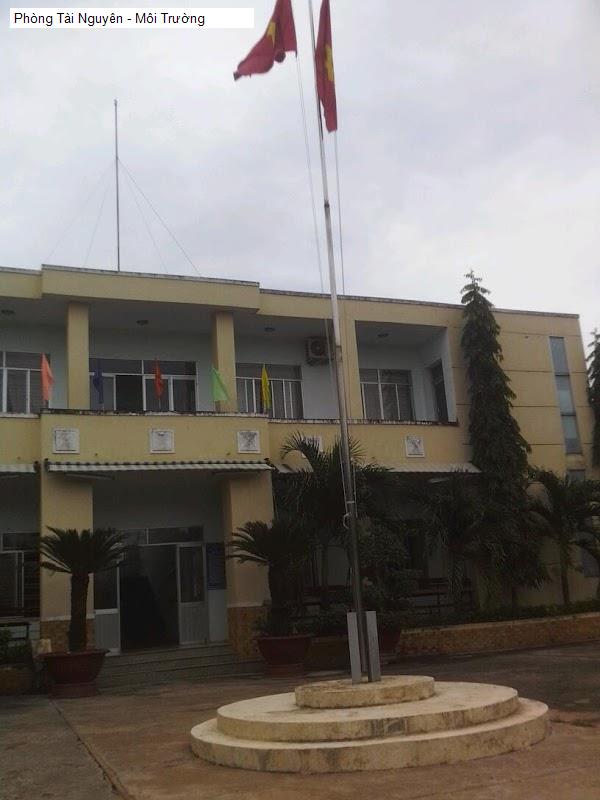 Phòng Tài Nguyên - Môi Trường