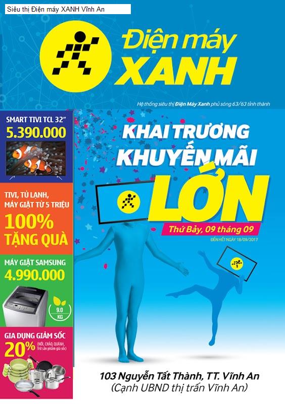Siêu thị Điện máy XANH Vĩnh An