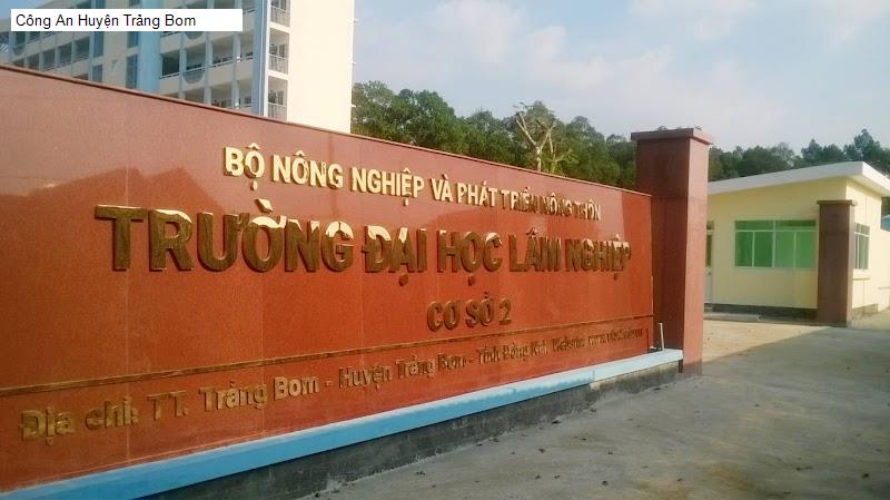 Công An Huyện Trảng Bom
