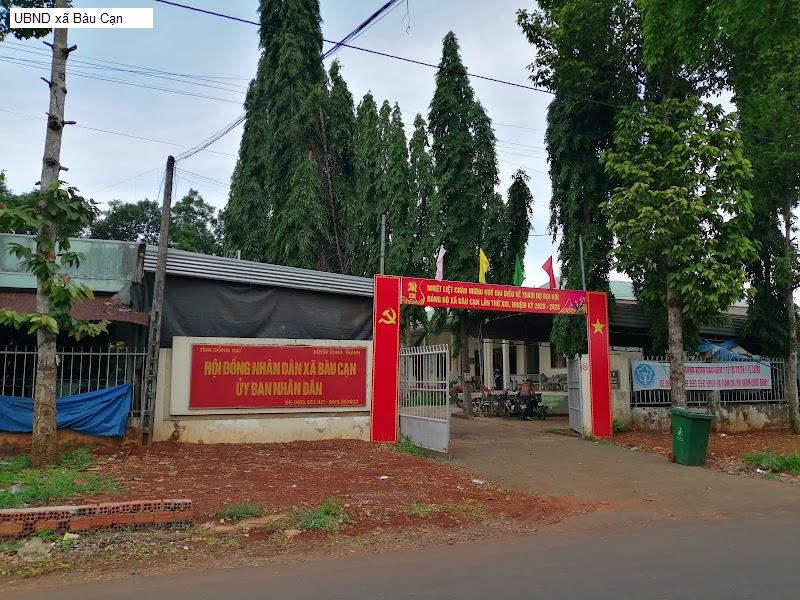 UBND xã Bàu Cạn