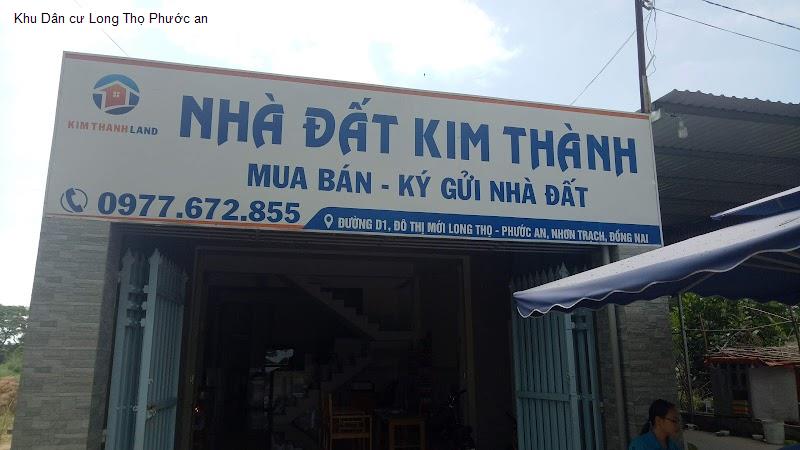 Khu Dân cư Long Thọ Phước an