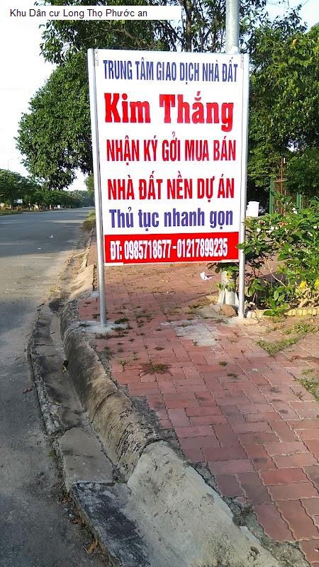 Khu Dân cư Long Thọ Phước an