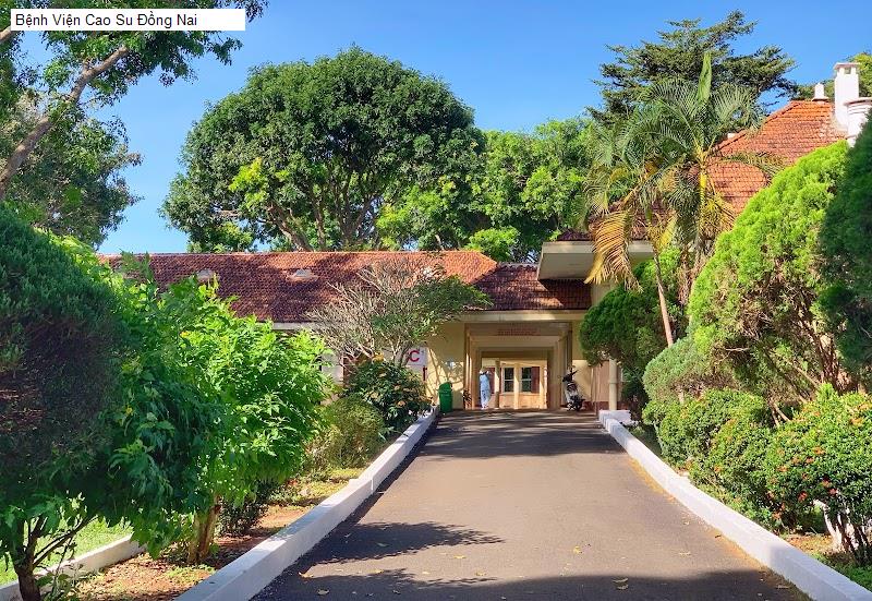 Bệnh Viện Cao Su Đồng Nai