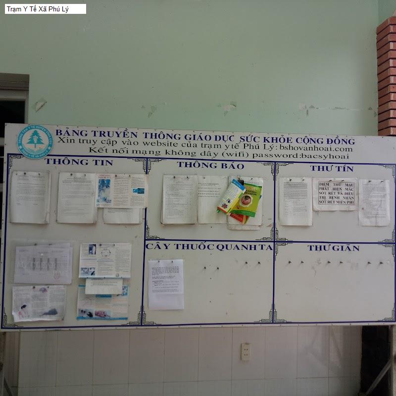 Trạm Y Tế Xã Phú Lý
