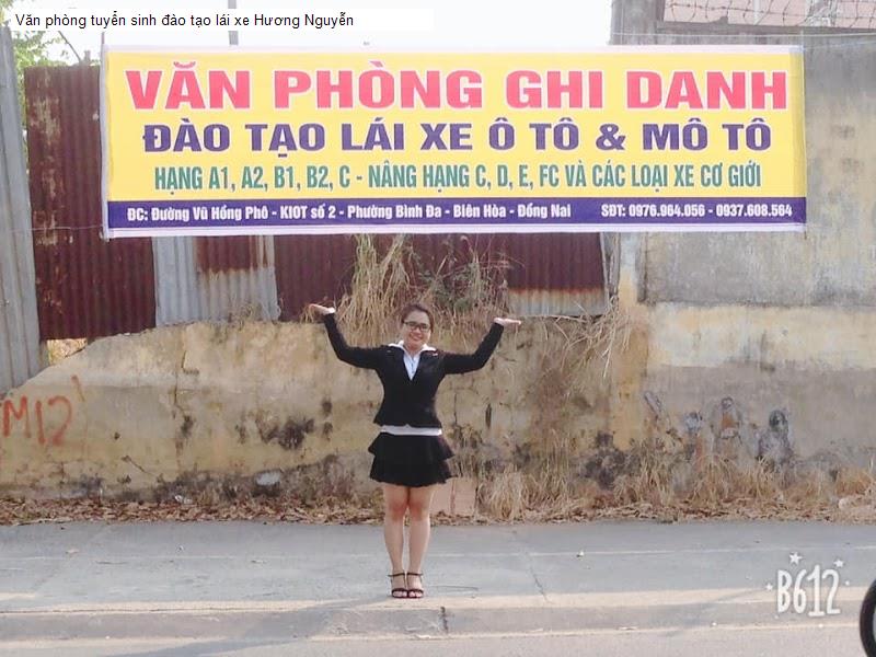 Văn phòng tuyển sinh đào tạo lái xe Hương Nguyễn