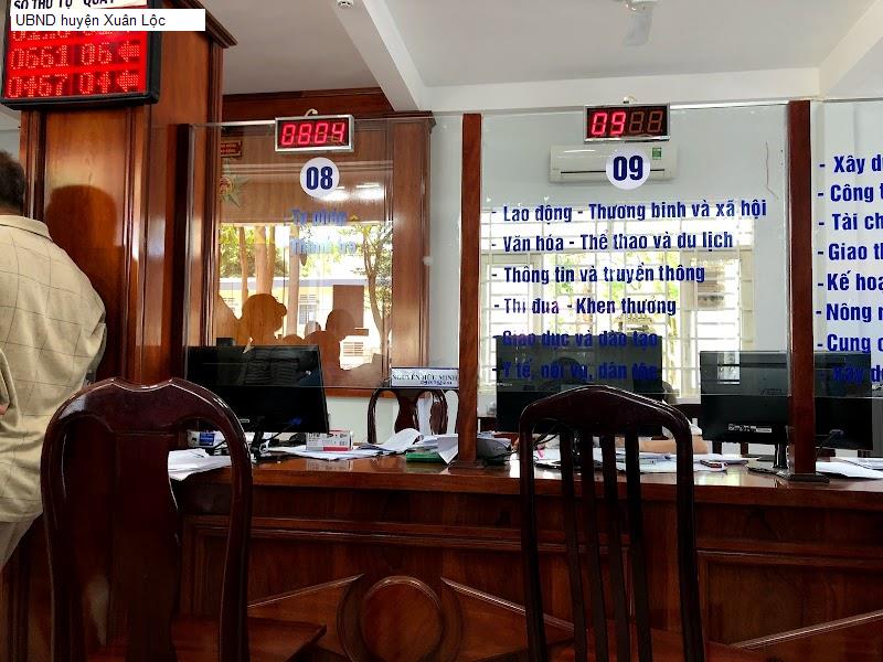 UBND huyện Xuân Lộc